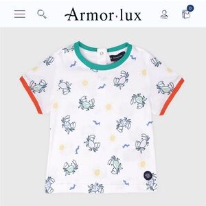 Armor Lux Krabben Crab Tee